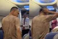 Viral Penumpang Pesawat Ngamuk (TikTok)