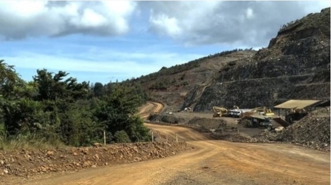 Kondisi tambang nikel di Raja Ampat. [Antara]