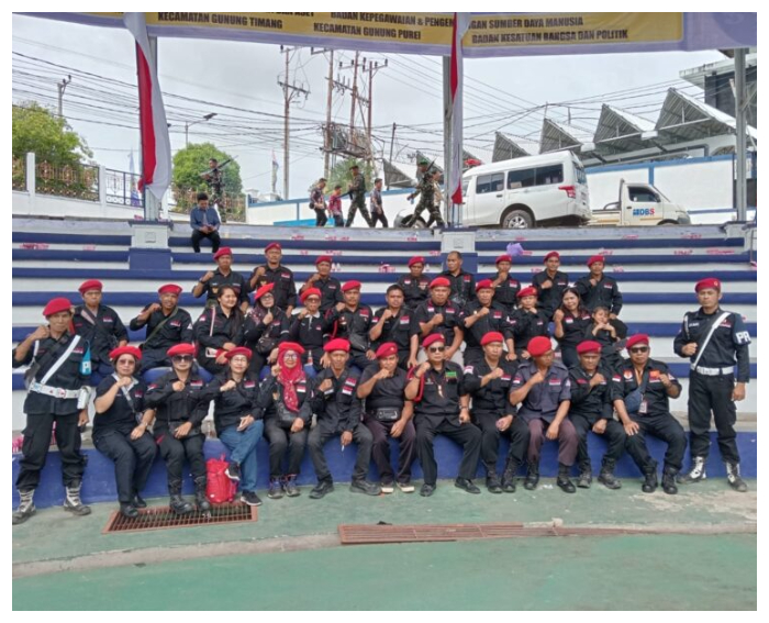 Batamad Barito Utara serukan anggota menyatakan komitmennya untuk mendukung terciptanya situasi yang aman dan kondusif. Foto.Iwelandi