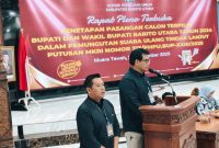 Pasangan Bupati dan Wakil Bupati terpilih Barito Utara (Barut), Kalteng, H Shalahuddin-Felix Sonadie Y Tingan memastikan segera menjalankan visi dan misi yang selama ini telah mereka sampaikan di dalam kampanye dialogis kepada masyarakat Bumi Iya Mulik Bengkang Turan. Foto: Istimewa