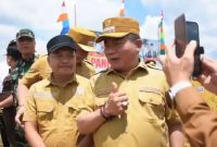 Waket II DPRD Kapuas Berinto Apresiasi Panen Raya di Kapuas Timur