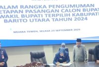 DPRD Barito Utara Tetapkan Shalahuddin–Felix sebagai Bupati dan Wabup Terpilih