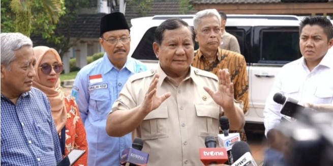 Presiden RI, Prabowo Subianto. (Ist)