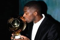 Ousmane Dembele meraih gelar Ballon d'Or 2025. Instagram @o.dembele7
