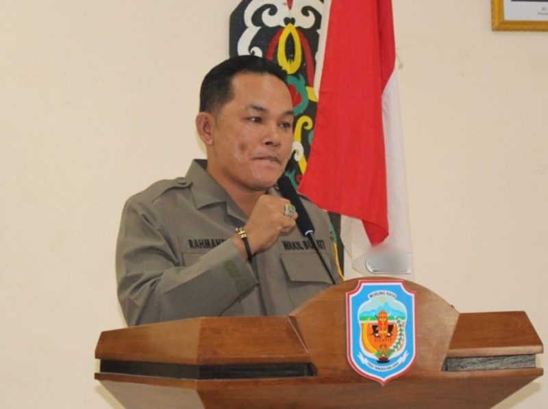 Wabup Mura Rahmanto Muhidin