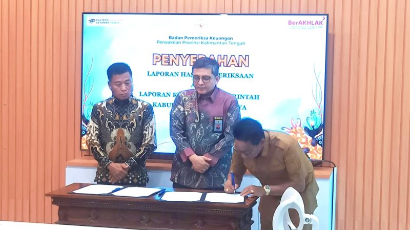 Murung Raya Raih Opini WTP dari BPK Kalteng