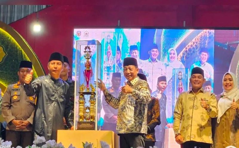 Kafilah Kecamatan Murung Pertahankan Juara Umum STQ ke-12