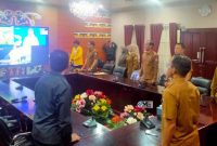 Murung Raya Ikuti Rapat Nasional Bahas Inflasi bersama kemendagri via zoom, Senin (08/09/2025). (Foyo : Diskominfo SP Mura)