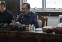 Jajaran Komisi III DPRD Kalimantan Tengah menerima audiensi perwakilan guru tidak tetap (GTT) sekolah swasta pada Selasa (23/9/2025), di Ruang Rapat Komisi III DPRD Kalteng. Foto:Istimewa