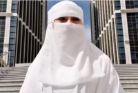 Potret Celine Evangelista Umrah (Instagram)