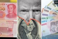 Ilustrasi - Transaksi RI - China memakai Rupiah dan Yuan semakin intensif, dan menyingkirkan Dolar AS. [Suara.com]