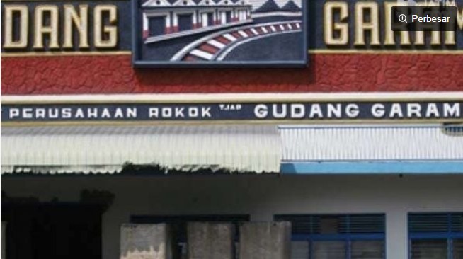 Ilustrasi foto pabrik Gudang Garam. [dok Beritajatim]