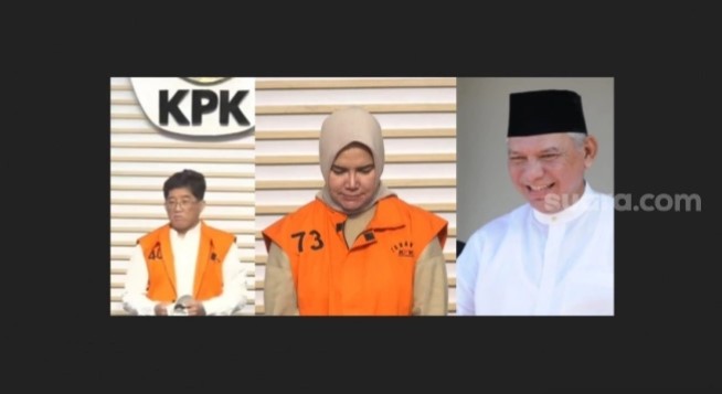 Kolase foto Rudy Ong, Dayang Donna dan Awang Faroek. [Ist]