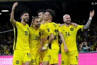 Timnas Malaysia saat membantai Vietnam. (Dok. Malaysia NT)