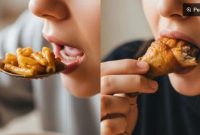 Ilustrasi Makan Pakai Sendok vs Tangan, Mana Lebih Sehat? (Google AI Studio)