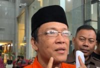 Mantan Wamenaker, Immanuel Ebenezer Gerungan alias Noel disebut-sebut akan menjadi justice collaborator dalam kasus korupsi yang turut menyeretnya. [Dok. ANTARA/ Rio Feisal]