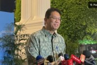 Menkeu Purbaya Yudhi Sadewa menegaskan akan mengambil kembali anggaran MBG bila tidak dikelola dengan baik. Pernyataan itu disampaikan di Istana Negara Jakarta, Jumat (19/9/2025). [Suara.com/Bagaskara]