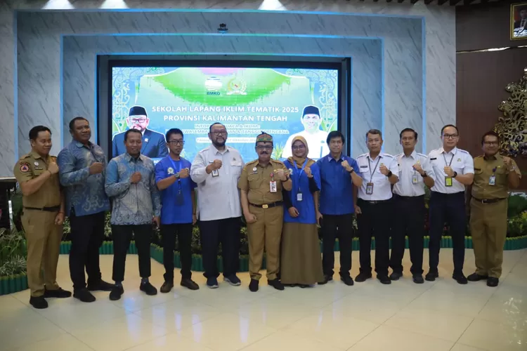 Pemprov Kalteng dan BMKG Gelar Sekolah Lapang Iklim Tematik Tahun 2025 (MMC Kalteng)
