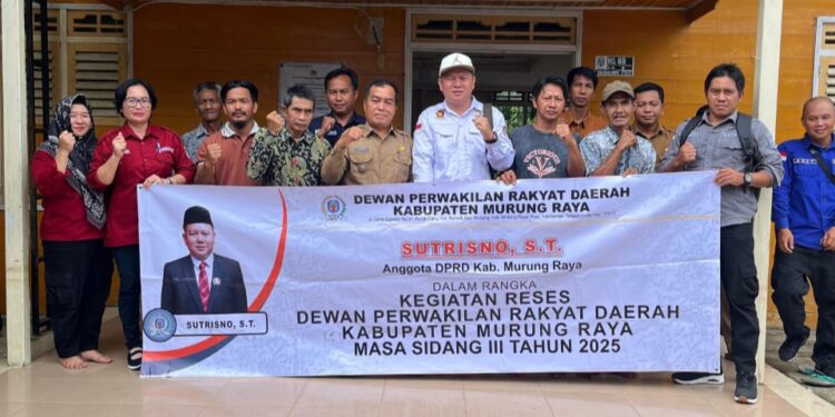 Anggota DPRD Kabupaten Murung Raya dari Fraksi Gerindra yang juga tergabung dalam Komisi III, Sutrisno, melaksanakan kegiatan reses perorangan di Desa Sumpoi, Kecamatan Murung, pada Senin (20/10/2025).