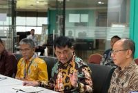 Bupati Barito Utara (Barut), Kalteng, H Shalahuddin, memimpin langsung jajaran Pemkab Barut guna melakukan konsultasi dan koordinasi intensif di Direktorat Jenderal Perimbangan Keuangan (DJPK) Kementerian Keuangan (Kemenkeu) di Jakarta, 23 Oktober 2025. Foto: Diskominfosandi Barut