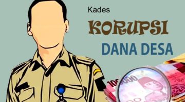 Ilustrasi kades korupsi dana desa (DD). Foto: newsurban.com