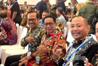 Bupati Murung Raya, Heriyus M. Yoseph, menghadiri Rapat Koordinasi Nasional (Rakornas) Tim Percepatan Akses Keuangan Daerah (TPAKD) Tahun 2025 yang digelar oleh Otoritas Jasa Keuangan (OJK) di Ballroom Dana Rote, Balai Kartini, Jakarta, Jumat (10/10/2025).