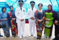 Wabup Rahmanto dan istri Hadiri pelantikan \Shalahuddin dan Felix Sonadi Y. Tingan