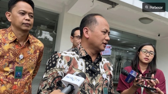 Kapuspenkum Kejagung Anang Supriatna. [Suara.com/Faqih] 