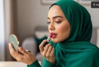 Rekomendasi lipstik halal dan wudhu friendly (Google AI Studio) 