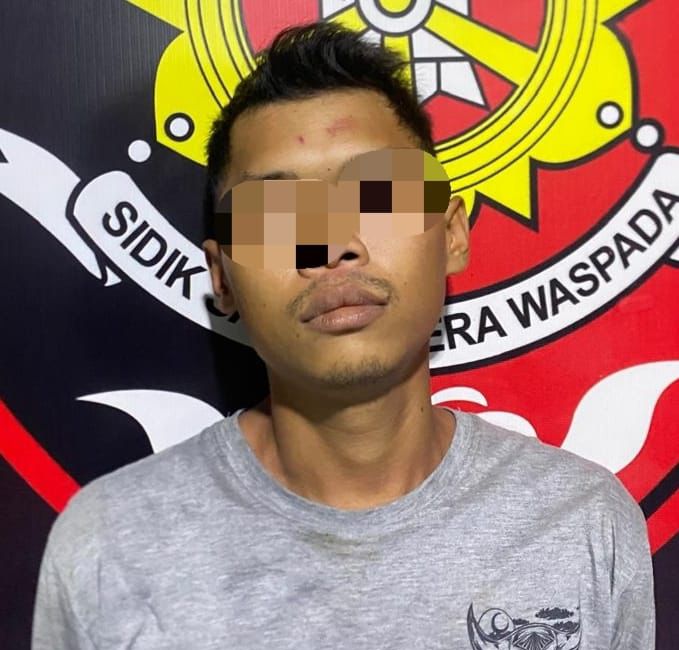 Foto pelaku Penganiayaan Berat di Ampah Kota. Foto :1tulah.com/zakirin