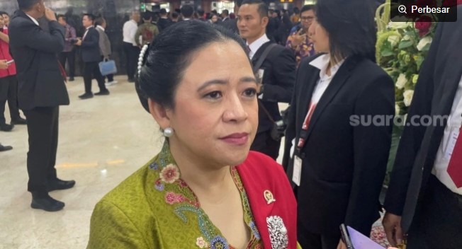 Ketua DPR RI Puan Maharani. (Suara.com/Bagaskara)