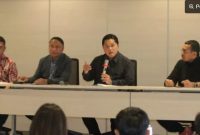 Erick Thohir dan para pengurus PSSI (pssi.org)