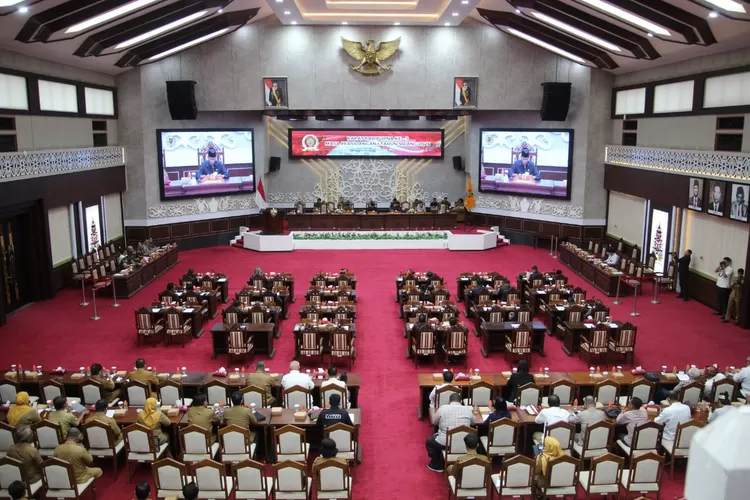 Rapat Paripurna ke-3 Masa Persidangan I Tahun Sidang 2025 (MMC Kalteng)