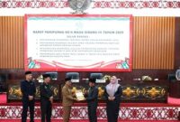 Paripurna DPRD Mura Terima Dua Raperda dari Pemkab