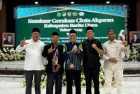 Anggota DPRD sekaligus Sekretaris Fraksi PKB Dewan Barut, H Nurul Anwar, hadir dalam Seminar Cinta Alquran 2025 di Gedung Balai Antang pada Rabu, 19 November 2025. Foto: Ahya/kaltenglima.com