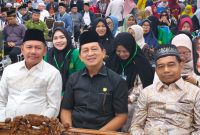Legislator DPRD Barito Utara (Barut), Kalteng, H Tajeri [pojok kanan] saat mengikuti Seminar Gerakan Cinta Alquran di Balai Antang, Rabu, 19 November 2025. Foto: Ahya/kaltenglima.com