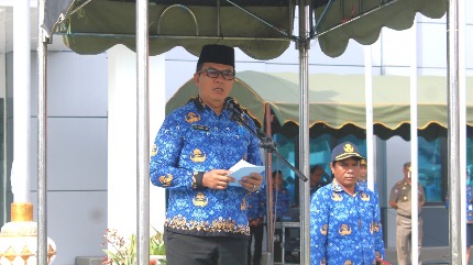 Saat Apel Asisten I Bartim