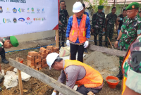 Peletakan Batu Pertama Koperasi Merah Putih