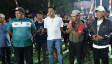 Ketua DPRD Mura Rumiadi Hadiri Laga Final Bola Voli