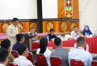 Forum Koordinasi Pemerintah Daerah dan Investor Kabupaten Mura yang berlangsung di GPU Tira Tangka Balang, Rabu (5/11/2025).