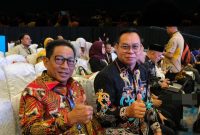 Bupati Heriyus dalam Rakornas Kepegawaian yang digelar Badan Kepegawaian Negara (BKN) di Hotel Pullman Central Park Jakarta, Rabu (19/11/2025)