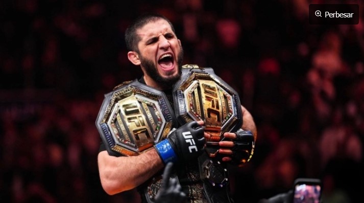 Islam Makhachev Raih Sabuk Welter UFC Usai Tundukkan Jack Della Maddalena [Instagram] 