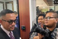 Ahmad Sahroni usai Sidang MKD DPR RI. (Suara.com/Bagaskara