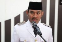 Bupati Bekasi Ade Kuswara Kunang ditangkap KPK. (ANTARA/Pradita Kurniawan Syah). 