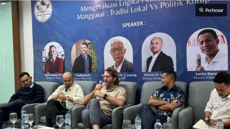 Ahli Pembangunan dari universitas ternama Amerika Serikat, Cornell University, Timothy Ravis. (Ist) 