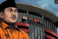Ilustrasi Bupati Kabupaten Bekasi Ade Kuswara Kunang Ditangkap KPK. (Suara.com) 
