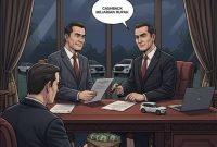 Ilustrasi transaksi pemberian cashback.Foto:AI