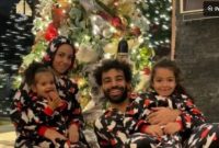 Mohamed Salah merayakan hari natal meski beragama Islam. Tangkapan layar via Instagram /mosalah