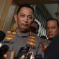 Kapolri Jenderal Pol Listyo Sigit Prabowo (tengah).[ANTARA FOTO/Indrianto Eko Suwarso/wpa] 