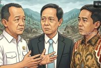 Siapa bertanggung jawab atas bencana banjir Sumatra?. (Suara.com/Aldie) 